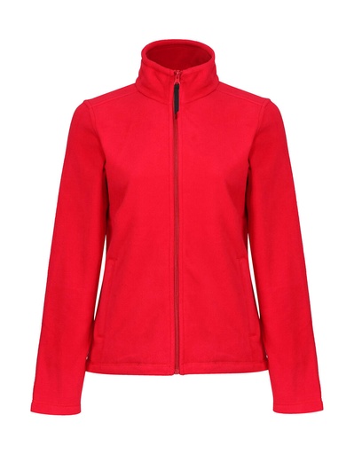 Women's Micro Full Zip Fleece Classic Red