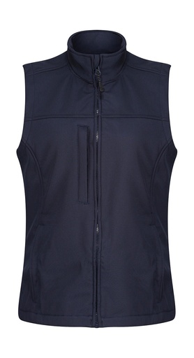 Ladies' Flux Softshell Bodywarmer Navy/Navy
