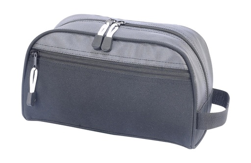 Bilbao Toiletry Bag Black/Dark Grey