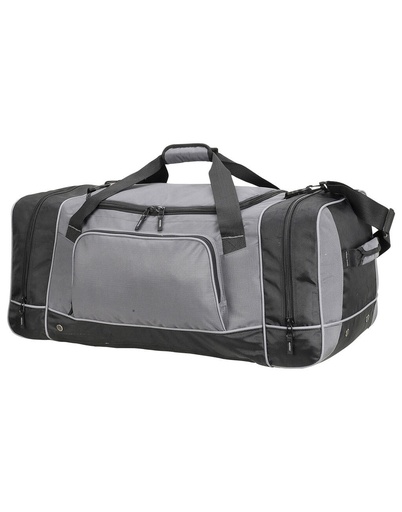 Chicago Spacious Holdall Grey/Black