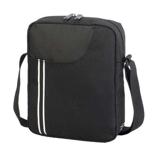 Rennes Messenger Pouch Black/White