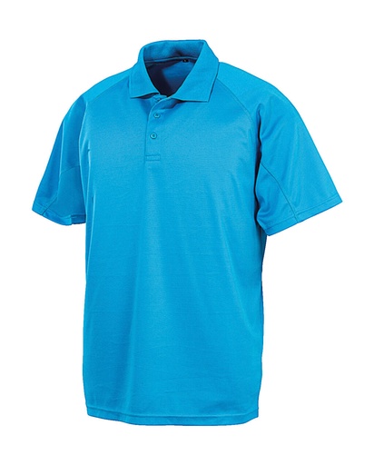 Performance Aircool Polo Ocean Blue