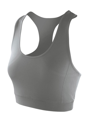 Women's Impact Softex® Crop Top Cloudy Grey