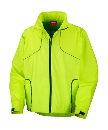 Spiro Cycling Jacket Neon Lime