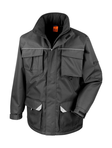 Work-Guard Sabre Long Coat Black