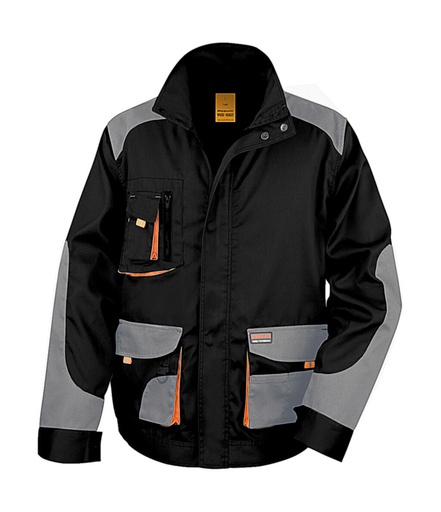 LITE Jacket Black/Grey/Orange