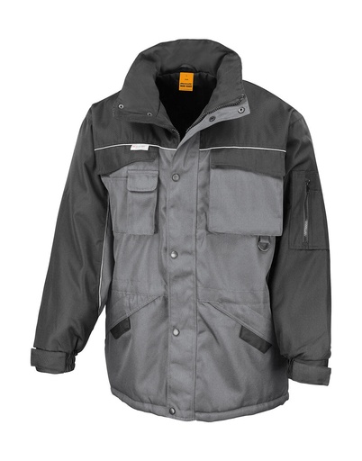 Heavy Duty Combo Coat Grey/Black