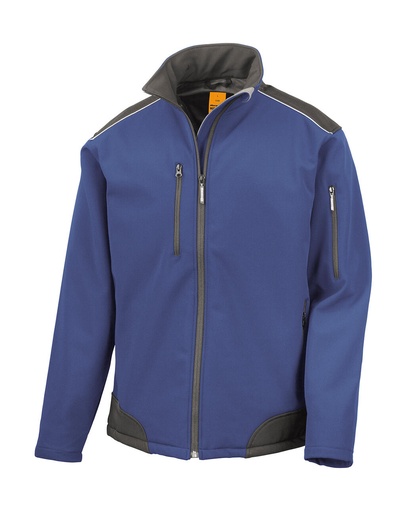 Ripstop Softshell Work Jacket Royal/Black