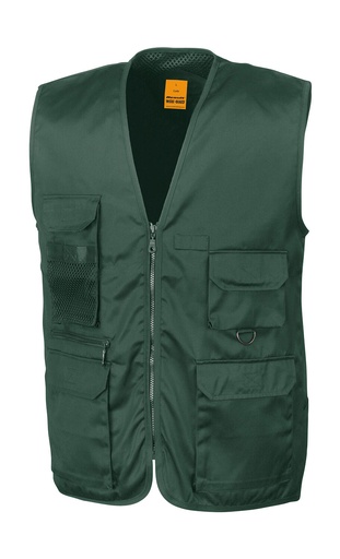 Safari Waistcoat Lichen Green