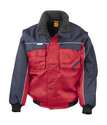 Heavy Duty Jacket Red/Navy