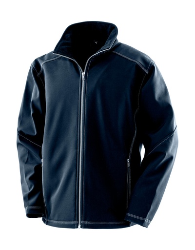Men's Treble Stitch Softshell Navy