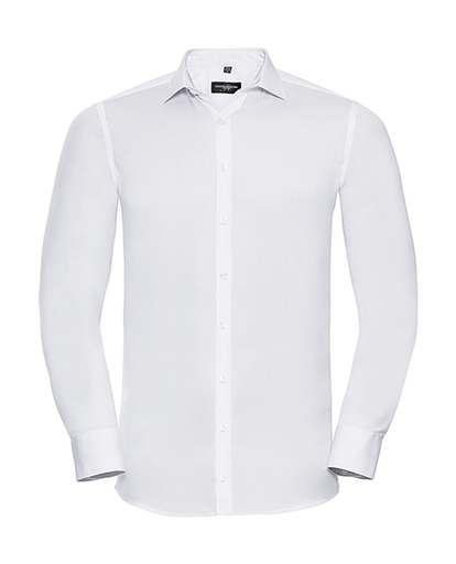 Men's LS Ultimate Stretch Shirt White