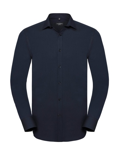 Men's LS Ultimate Stretch Shirt Bright Navy