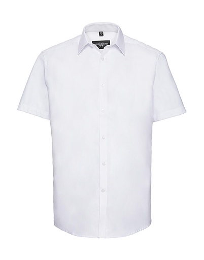 Men's Herringbone Shirt White