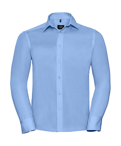 Tailored Ultimate Non-iron Shirt LS Bright Sky