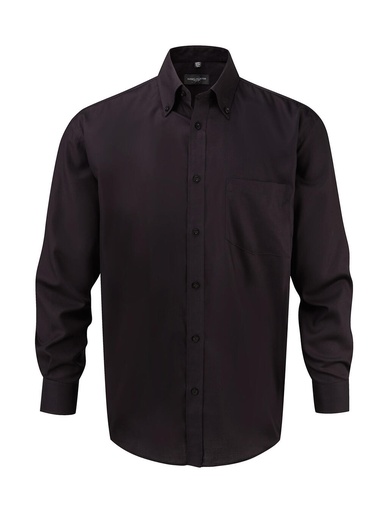 Ultimate Non-Iron Shirt Long Sleeve Black