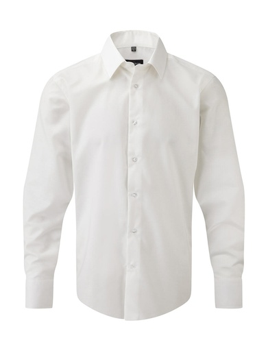 Oxford Shirt LS White