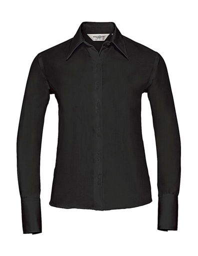 Ladies’ Ultimate Non-iron Shirt LS Black