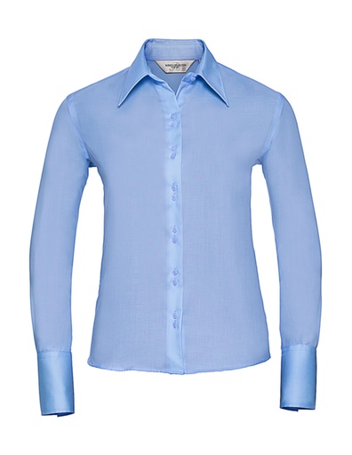 Ladies’ Ultimate Non-iron Shirt LS Bright Sky