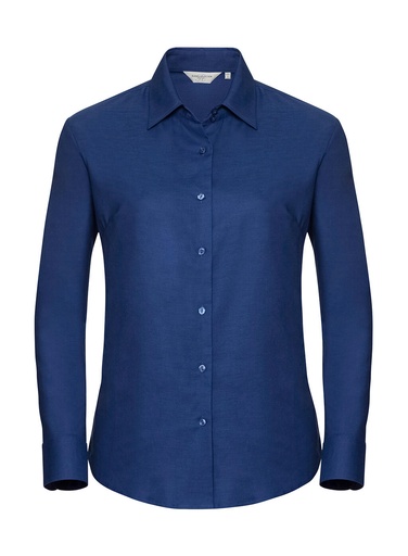 Ladies' Classic Oxford Shirt LS Bright Royal
