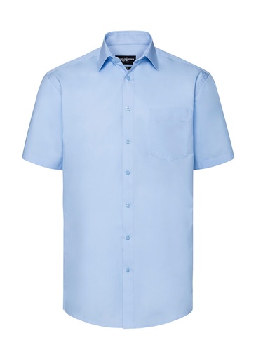 Men's Tailored Coolmax® Shirt Light Blue