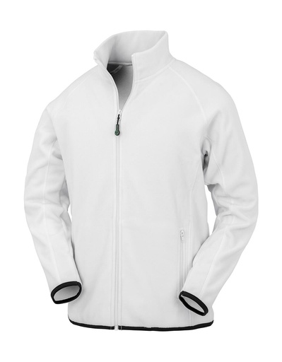 Recycled Fleece Polarthermic Jacket White