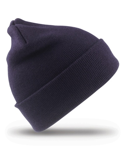 Recycled Woolly Ski Hat Navy