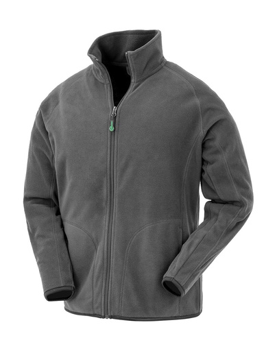 Recycled Microfleece Jacket Grey