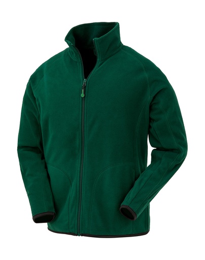 Recycled Microfleece Jacket Forest Green