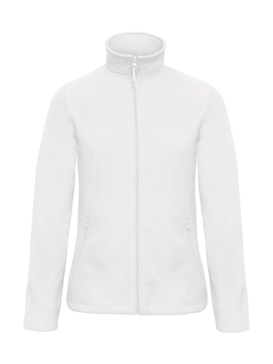 ID.501/women Micro Fleece Full Zip White