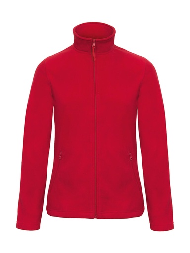 ID.501/women Micro Fleece Full Zip Red