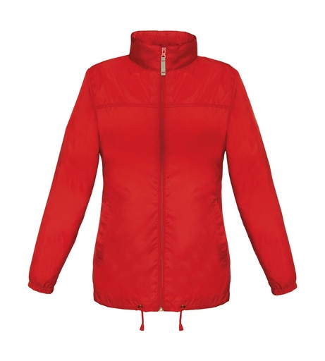 Sirocco/women Windbreaker Red