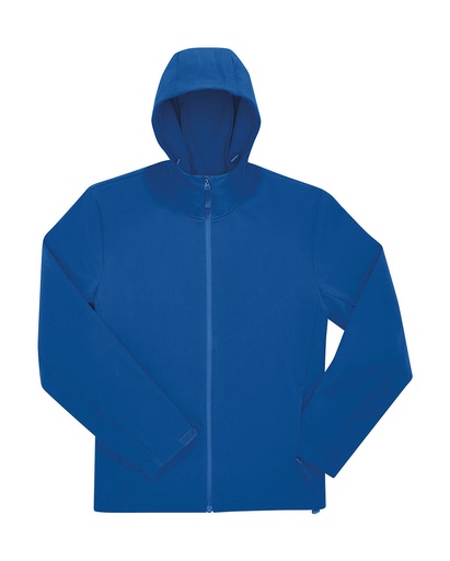 Reset 3Lr Hooded Softshell Royal Blue