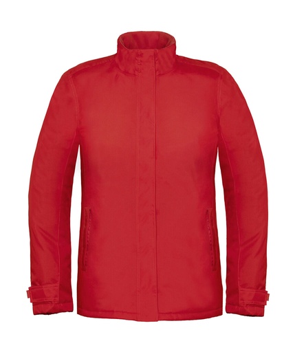 Real+/women Heavy Weight Jacket Deep Red
