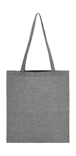 Recycled Cotton/Polyester Tote LH Black Heather