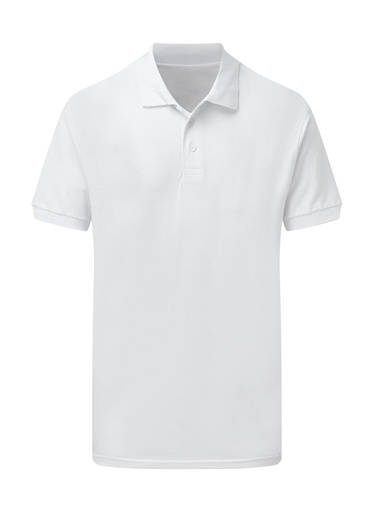 Cotton Polo Men White