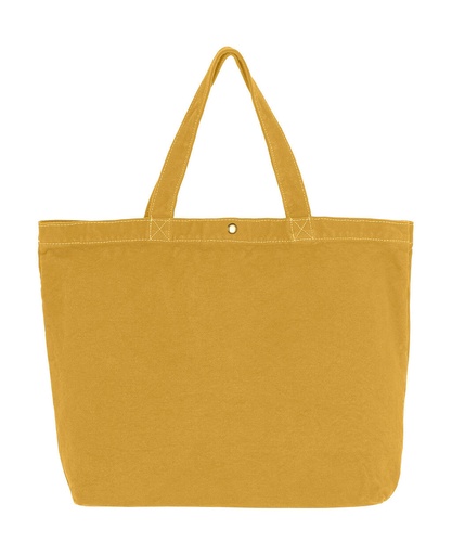 Large Canvas Shopper Lemon Curry