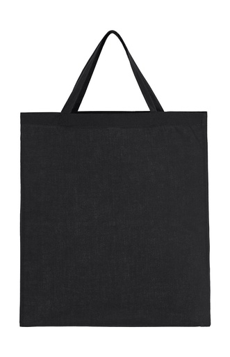 Organic Cotton Shopper SH Black