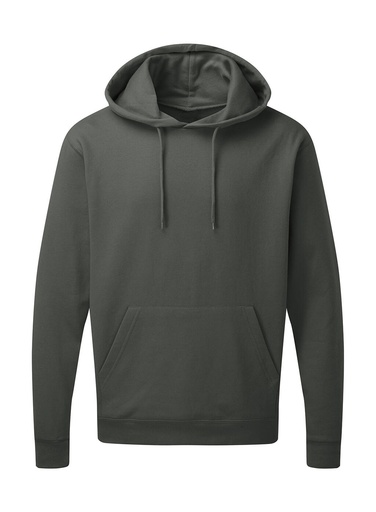 Hooded Sweatshirt Men Charcoal