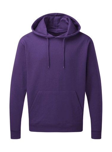Hooded Sweatshirt Men Purple