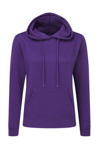 Hooded Sweatshirt Women Purple