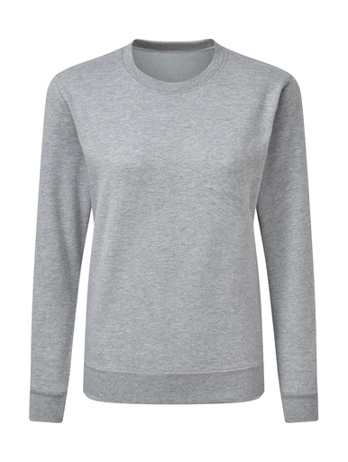 Crew Neck Sweatshirt Women Light Oxford