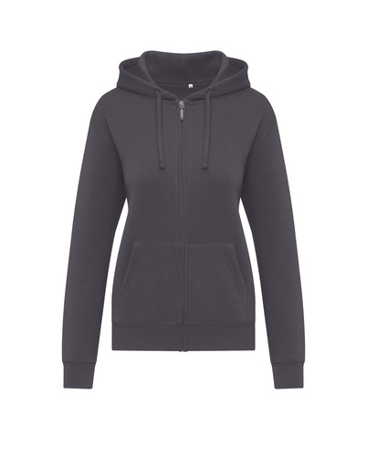 Originals Hooded Full Zip Women Grey