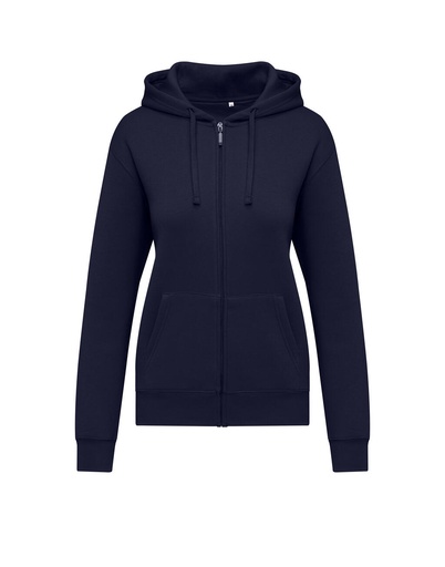 Originals Hooded Full Zip Women Navy