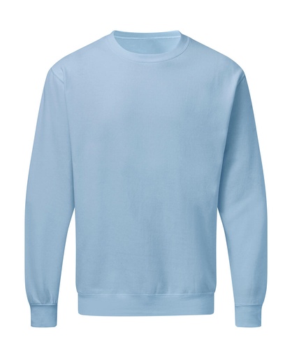 Crew Neck Sweatshirt Men Sky
