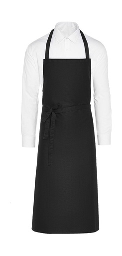 PARIS - Recycled Bib Apron Black