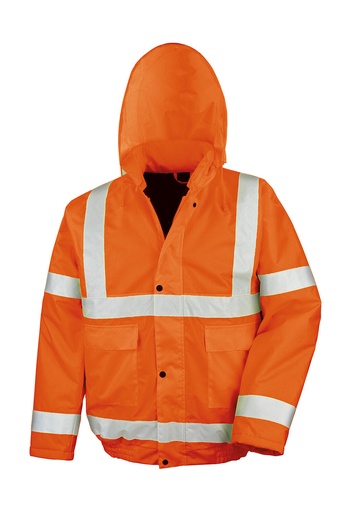 Core Hi-Vis Winter Blouson Fluorescent Orange