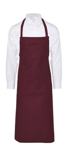 PARIS Bib Apron Burgundy