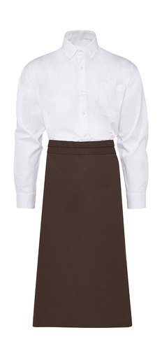 ROME Medium Length Bistro Apron Brown