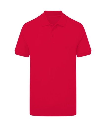 Signature Tagless Polo Stretch Men Red
